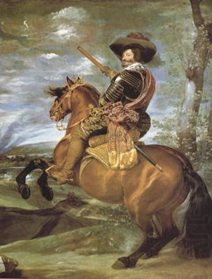 Diego Velazquez Portrait equestre du comte-duc d'Olivares (df02) china oil painting image